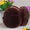 Ear Muffs Ear Muffs 2023 Faux Solid Color Winter Caps Fuzzy Warm Earmuffs For Women Plysch ers Style R231009 Drop Delivery Fashion ACCE DHF7M