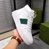 Designer de alta qualidade sapatos casuais homens mulheres vaca cobra craque craque abelha letra g letra g bordado bordado vermelho vestido de grife verde tamanho 38-45 tamanho 38-45