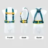 Climbing Harnesses Aerial Work Safety Harness with Lanyard on Back Construction Protection High-altitude Rock Climbing Outdoor Harness Safe Rope 231124