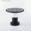 Lawn Lamps Solar Lawn lamp outdoor LED Stigma lamp glowing Free of electricity Modern Garden corridor Terrace Round Waterproof Lawn Lights Q231127