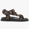 Luxurys designers sandaler tofflor män kvinnor mode sommar flickor strand sandal glider damer flip flopers loafers sexiga broderade svarta vita blå skor