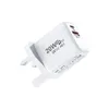 PD 20W Адаптер быстрого зарядного устройства QC3.0 USB C Quick Charger Dual Ports USB Тип C Chargers Adapter US EU UK Plug For Apple iPhone 14 13 12 11 Pro Max Sag Sag