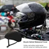 サイクリングキャップダストプルーフヘルメットカバーマンスケートハット用の防水雨の女性の自転車アクセサリー