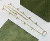 Initialen hanger ketting gouden ketting diamanten oorbel voor vrouwen parelarmband lette