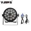 Par LED da interno V-Show 18*18W RGBWA+UV 6in1 per DJ Disco