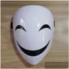 Andere feestartikelen voor evenementen Andere feestartikelen voor evenementen Black Kagetane Hiruko Cosplay Mask Uni Burakku Buretto Fl Face Headgear Masks Dho3F