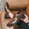 Black Brown Brown Poened Monk Strap Leather Sapatos para homens Vestido de baile de casamento formal calçados de casa