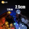Lawn Lamps 100 LEDs 12m Crystal Ball Solar Light Outdoor IP65 Waterproof String Fairy Lamps Solar Garden Garlands Christmas Decoration Q231125