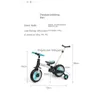 Bikes Ride-Ons Natto Childrens Nce Bike Bicycle Mti-Purpose Baby 1-2-3-6 Years Old Scooter Pedal Tricycle For Kids Drop Delivery T Dhup3