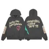 Mens Sweatshirts hoodie samma stil huva street skumtryck mode