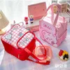 Packs de glace/sacs isothermes Kawaii sac à lunch femmes mignon ours pique-nique voyage thermique petit déjeuner boîte filles école enfant pratique boîte à lunch fourre-tout sacs de nourriture 118 J230425