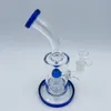 Thick Dabber Glass Bongs Water Pipes Heady Stereo Matrix Perc Oil Dab Rig Cachimbo de água com tigela ou banger de 14 mm