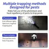 1pc Mosquito Trap Light, Flea Trap Light, Pest Control Flea And Insect, Natural Insect Trap, Portable Flea Catcher Lamp