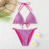 Kvinnor badkläder mode bikini designer simma kvinnor baddräkter bikini set multicolors sommartid strand baddräkter badkläder s-xl