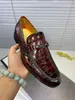 G8/11 Model męscy designerskie sukienki buty gradientowy kolor butów butów społecznych butów samca mokasy