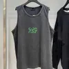 Womens Designer t shirt tracksuit Shirt Correct Version Sleeveless Crew Neck Tank Top Unisex Glow Family Loose Street Casual Dress