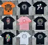 Nieuwe stijl Heren Klassiek t-shirt Hart Mode Ch Balck Hoge kwaliteit Merk Letter Sanskriet Kruispatroon Trui T-shirts Ontwerpers Chromes Trui