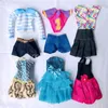 Doll -accessoires Est Fashion Handmade 12 itemslot gratis = 6 tops 6 broek kleding voor game diy verjaardagscadeau 230424