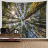 Arazzi SepYue Foresta Arazzo da parete boemo Natura Modello Raggi Albero Larg Appeso a parete Hippie Home Decoratio Room Decor Estetica 231124