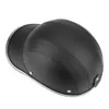 Motorradhelme Motorradhelm Baseballmütze Stil Sicherheit Schutzhelm Half Face Vintage Sommer für Cafe Racer Chopper Scooter