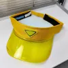 Visors Wholesale Designer Visor Golf Sun Visor Sunvisor Party Hats Baseball Cap Sports Sunscreen Hat Tennis Beach Elastic tomma toppkåpor