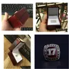 Cluster Ringe Hall of Fame Dizzy Dean 17 Team Champions Championship Ring mit Holzkiste Set Souvenir Fan Männer Geschenk Großhandel Drop Del Dh2Ra