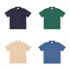 Men's Fashion Polo Shirt Luxury France With Ami Embroidery Men's T-Shirts Short Sleeve Fashion Casual Men's Summer High Quality T-shirt Various Colors Available Size