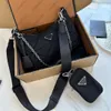 5A Diseñadores de calidad Bolsos para mujer bolso de hombro Bolsos Luxurys totes Crossbody bag Sacoche nylon hobo Messenger Clutch Cross Body tote bag Monedero Bolso con caja