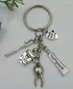 Keychains Dental Hygienist Keychain Tandborste /tandkräm Charm Key Chain Ring för nycklar bilväska handväska