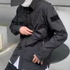 Herrjackor män jacka plus storlek broderi vindbrytare kappa kläder sport avslappnad ytterkläder vår höst mode flagga map streetwear38