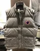 Kanady męskie kamizelki projektant kamizelki męskie kamizelki zimowe kamizelki unisex para bodywararmer damska kurtka bez rękawów na zewnątrz ciepło grube mosq