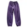 Damesbroek Dames Joggingbroek Gezellig Winter Zacht Losvallend Jogging met elastische taille Enkelband Ontwerp voor pyjama