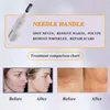 Stylo médical à plasma froid, traitement de surface de la peau, acné, jet de plasma, pointes d'aiguilles, 25 broches, lifting des paupières, machine à fibroblastes, utilisation en salon