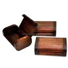 Pudełka do przechowywania kosza retro drewniane tootick pudełko twórcze osobowość bawełniana pojemnik na wymaz może fabrycznie hurtowo lx3708 Dostawa dhxib