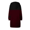 Giubbotti da donna 2023 Autunno Casual Donna Felpe lunghe Felpa Cappotto Zip Up Capispalla Giacca con cappuccio Tasche invernali Taglie forti Capispalla Top