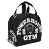 Ice Packsisothermic Bags Powerhouse Gym Lunch Bag Isolado Para As Mulheres Prova de Fugas Musculao Fitness Trmica Refrigerador Almoo Tote Escritrio Tra J230425