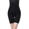 Shapers feminino Cantura alta shorts Tuque abdomen Slimming Mulheres calcinha corporal Shapewear PLUSTE TAMANHO RECULTADOR REDUPLA BRIPLEGRADA