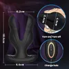 Vibrators Expansion Anal Plug Vibrator For Men Electric Shock Wireless Remote Control Butt Prostate Massager Sex Toys Adult Gay 231124