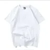 Abbigliamento di moda Designer T-shirt Magliette We11done Estate Nuova lettera ricamata Etichetta piccola T-shirt manica corta da donna da uomo Sciolto Cera tinta pietra Lavaggio Mezza manica