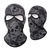 Велосипедные кепки маски Skull Bandana Balaclava Мужчины Женщины лыжная маска Ветропроницаемый спортивный шарф, ездя на полной лице
