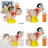 Novelty Games Novelty Games Childrens Electric Soap Bubble Blower Fart Blowing Hine Lighting Music Funny Joke Toys Fly Drop Delivery T Dhq3P