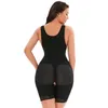 Moldeadores de mujer Nadaingaa Moldeador de cuerpo para mujer Post liposucción Faja Body Chaleco Cintura Shaper Reductoras Fajas Faja de cuerpo completo Gancho fuerte 230425