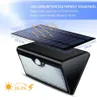 60LED 120LED 160LED Solar Wall Lights 1300lm Super Bright PIR Motion Sensor Lamp For Outdoor Yard Garden With Five Modes In One Solar Lamps