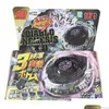 Spinning TOP BX Toupie Burst Beyblade Spinning Top Metal Fusion Masters Diabl Nemesis XD BB122 Fury 4D Starter Set z Launcher Dhynp