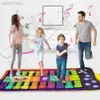 Tambores Percussion 4 Estilos Double Row Multifunction Musical Instrument Piano Mat Infantis Fitness Teclado Torne Toys Educacional de Carpet para Crianças