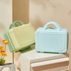 Duffel Bags 14 Inch Vintage Makeup Case Travel Portable Hand Luggage Mini Female Small Cosmetic Gift for Women Suitcase Storage Bag 230424