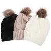 Vestes de ski 3 pièces chapeaux tricotés femmes thermique confortable hiver protecteur de tête lavable fille épaissir femmes