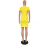 Sukienki od projektantów dla kobiet moda letnia wysokiej jakości eleganckie luksusowe Mini Vestidos O-neck list drukuj odzież uliczna ubrania K234