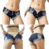 Jeans curtos de jeans curtos femininos shorts garotas de cintura alta praia de cintura YF049616 230424