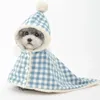 犬のアパレルカバーブランケット温かい猫寝袋冬の子犬服ソフトマントコート厚い小さなペットのためのジャケット